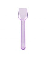 Yocup Purple Neon Plastic Gelato Spoon - 1 case (3000 piece)