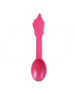 Yocup Pink PP Plastic Swirl Spoon - 1 case (1000 piece)