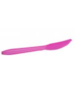 YOCUP Pink Medium Weight Knife, 6.4" - 1000/case (bulk)