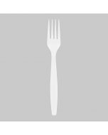 Yocup Heavyweight Plus 7" Beige Plastic Fork - 1 case (1000 piece)