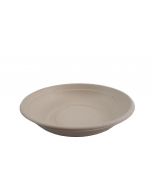 YOCUP 24 oz Natural 8" Bagasse Round Bowl (Lid use #YCDL-204FT),PFAS-Free, - 300/case (6/50)