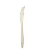 Yocup Heavyweight 8" Beige Eco-Friendly Cornstarch Knife - 1 case (1000 piece)