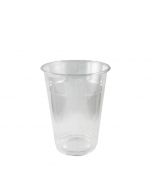 Yocup 12 oz Clear PET Plastic Cold Cup (98mm) - 1 case (1000 piece)