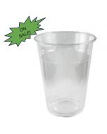 YOCUP 16 oz Clear PET Plastic Cold Cup (98mm) - 1 case (1000 piece)