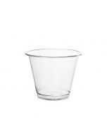 Yocup 8 oz Clear PET Plastic Cold Cup (78mm) - 1 case (1000 piece)