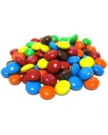 M&M Milk Mini Bits 25 lb Bag - 1 case (1 bag)