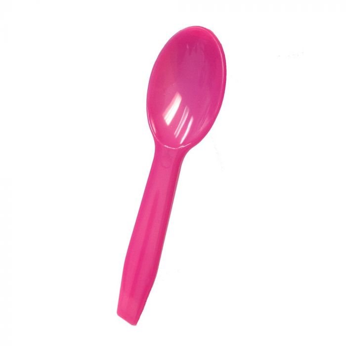 Yocup Pink Plastic Taster Spoon ...