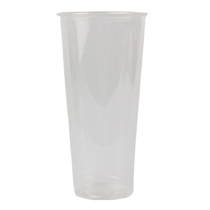 Tall White Styrofoam Coffee Cup - 32 Oz Lid