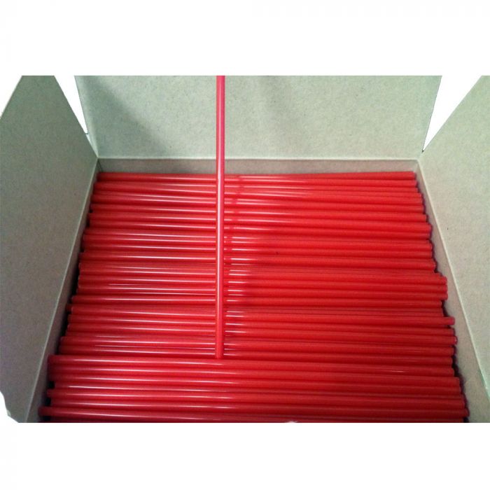 5″ Red Stir Straws : MetroBagLLC