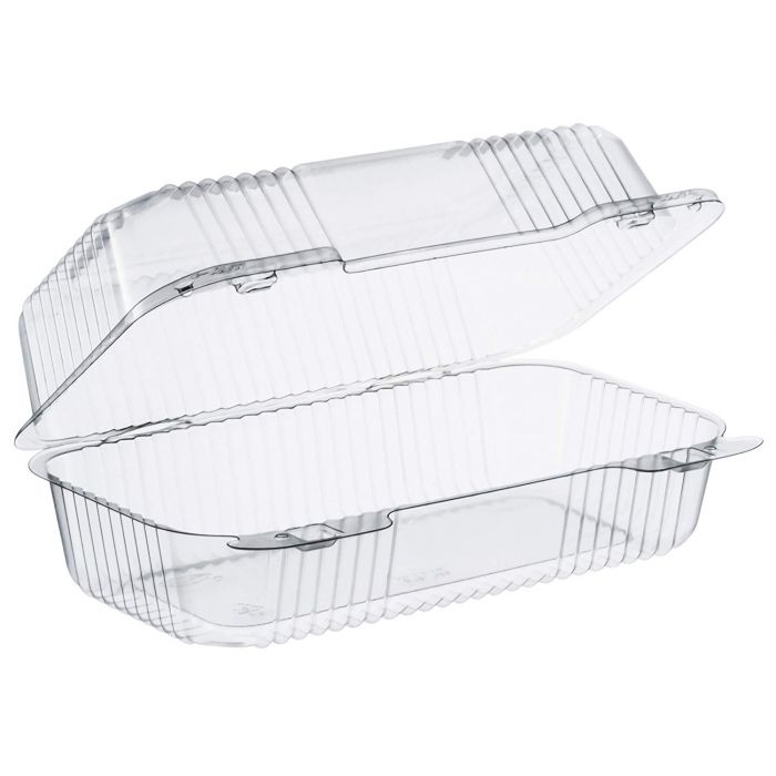 Clear Plastic Clamshell Storage Container 2.3125"H x 1.1875"W x 0.6875" 100 Pack 