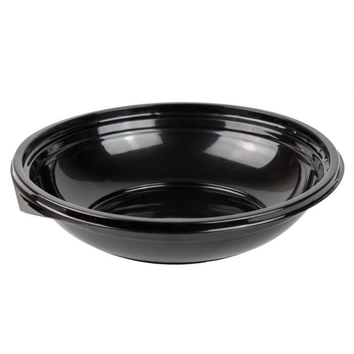 Yocup Company: Yocup 24 oz Clear 7 Premium PET Plastic Salad Bowl - 1 case  (300 piece) (For lid use #5418001)