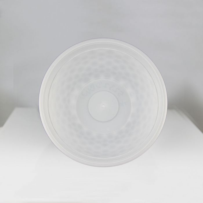 Large Oval Plastic Bowls – White
