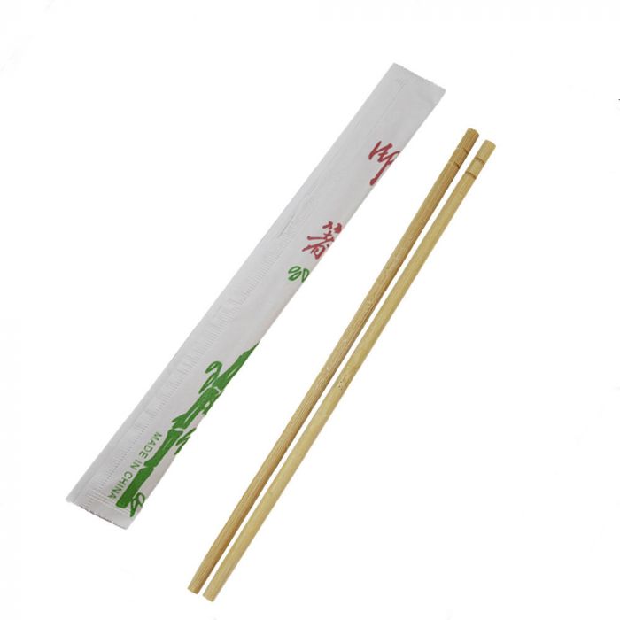 High Quality Disposable Bamboo Chopsticks Individually Wrapped 300 Pairs 