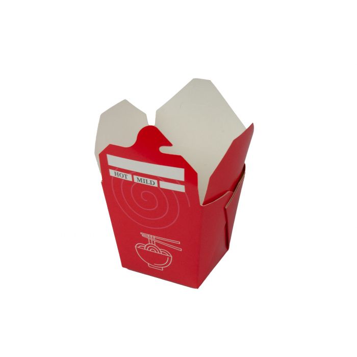 Yocup Company: Yocup 4 oz Solid Red Cold/Hot Paper Food Container - 1 case  (1000 piece)