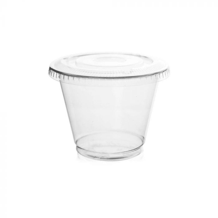 Yocup Company: Yocup 8 oz Clear PET Plastic Cold Cup (78mm) - 1 case (1000  piece)