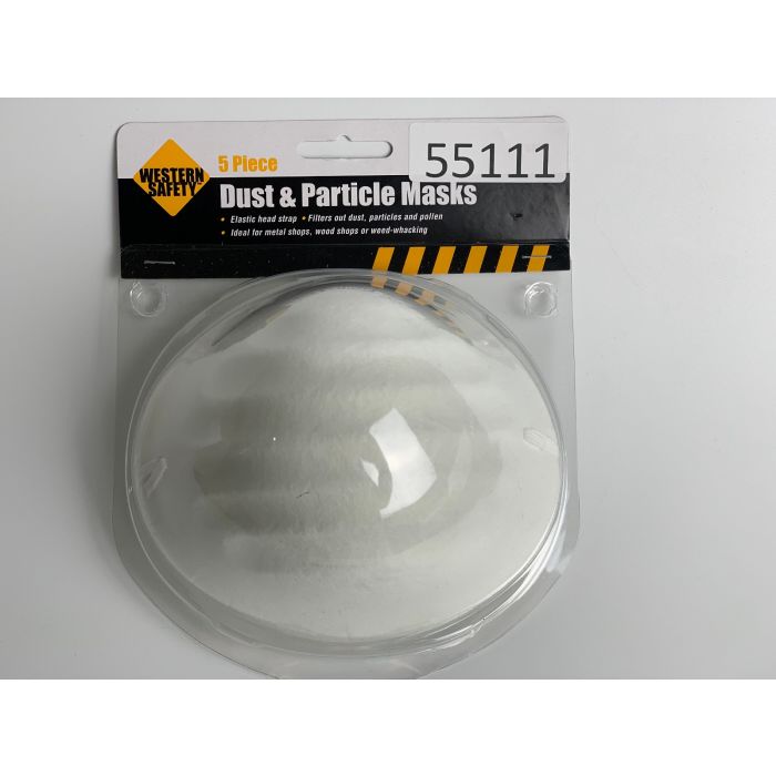 25 pieces total Western Safety 63723 Dust and Particle face covering 