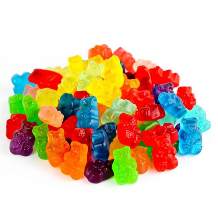 Neon Gummy Bears - 5lb - Blair Candy Company