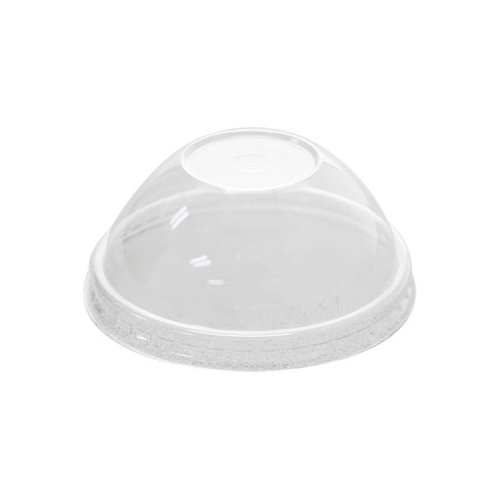Yocup Company: Karat 5 oz Clear Plastic Dome Lid With No Hole For Cold/Hot  Paper Food Containers - 1 case (1000 piece)