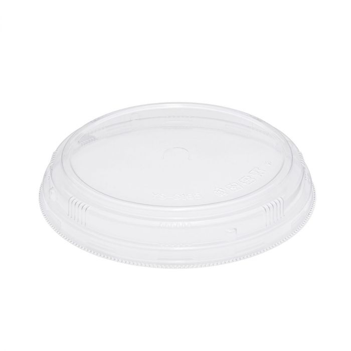 Clear Dome Lid (no hole) for Frozen Yogurt / Ice Cream Cup 12 oz