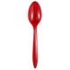 Yocup Red Medium Weight Plastic Spoon - 1 case (1000 piece)