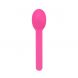 Yocup Pink Premium Plastic Wide Handle Spoon - 1 case (1000 piece)