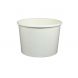 KR 16 oz Solid White Cold/Hot Paper Food Container - 1000/Case