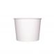 KR 32 oz Solid White Cold/Hot Paper Food Container - 600/Case