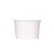 Karat 4 oz White Yogurt Paper Cup - 1 case (1000 piece)