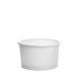 Karat 5 oz White Yogurt Paper Cup - 1 case (1000 piece)