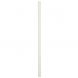 Yocup 9" Giant (8mm) White Unwrapped Paper Straw - 1 case (1500 piece)