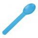 Yocup Blue Eco-Friendly WideHandle Spoon - 1 case (1000 piece)