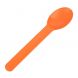 Yocup Orange Eco-Friendly Wide Handle Spoon - 1 case (1000 piece)