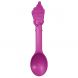 Yocup Purple Eco-Friendly Swirl Spoon - 1 case (1000 piece)