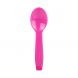 Yocup Pink Plastic Taster Spoon - 1 case (3000 piece)