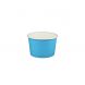 Yocup 4 oz Solid Blue Cold/Hot Paper Food Container - 1 case (1000 piece)