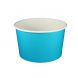 YOCUP 20 oz Solid Blue Cold/Hot Paper Food Container - 600/Case