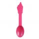 Yocup Pink PP Plastic Swirl Spoon - 1 case (1000 piece)
