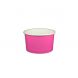 Yocup 5 oz Solid Pink Cold/Hot Paper Food Container - 1 case (1000 piece)