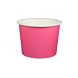 YOCUP 16 oz Solid Pink Cold/Hot Paper Food Container - 1000/Case