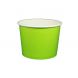 YOCUP 16 oz Solid Lime Green Cold/Hot Paper Food Container - 1000/Case