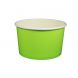 YOCUP 20 oz Solid Lime Green Cold/Hot Paper Food Container - 600/Case