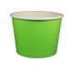YOCUP 32 oz Solid Lime Green Cold/Hot Paper Food Container - 600/Case