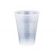 Yocup 12 oz Translucent Plastic Drinking Cup - 1 case (1000 piece)