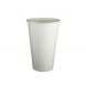 YOCUP 16 oz White Premium Single Wall Paper Hot Cup, Style 2  - 1000/case (20/50)