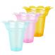 YOCUP 10 oz Assorted (3 Colors) Flower Shaped Snow Cone Cup - 200/Case