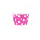 YOCUP 0.5 oz Pink Dotted Paper Souffle / Portion Cups - 5000/Case