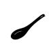 Asian Heavyweight Plastic Soup Spoon 6.7"(170mm), 6g, Black, - 1000/cs (10/100)