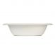YOCUP 12 oz White 6" Compostable Bagasse Round Bowl, PFAS-Free,  - 1000/case (8/125)