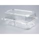 Karat  9'' x 5" x 3.5" Clear PET Plastic Hinged-Lid Take Out Container - 1 case (250 piece)