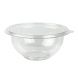 YOCUP 16 oz Clear 5.5" Premium PET Plastic Salad Bowl - 300/Case